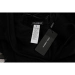 Dolce & Gabbana Black Floral Lace Sheath Silk Dress SIG60585-1