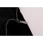 Ermanno Scervino Black Velvet Slim Fit Pants SIG30300-4