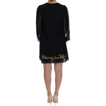 Dolce & Gabbana Black San Valentino Sequined Shift Dress DR1019-5