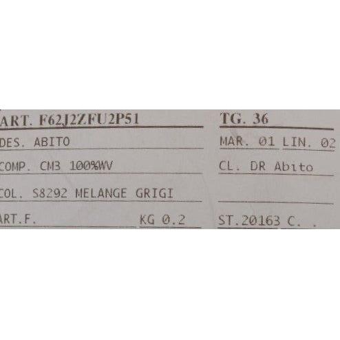 Dolce & Gabbana Gray Crystal "Dreaming of My Prince" Dress