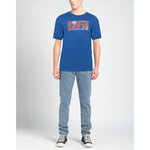 North Sails Light Blue Cotton Men T-Shirt NO-12778-XL