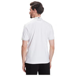 La Martina Elegant Cotton-Blend Polo with Glitter Accent LA-12526-XL