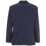 People Of Shibuya Elegant Water-Repellent Blue Jacket PE-12430-IT46 | S