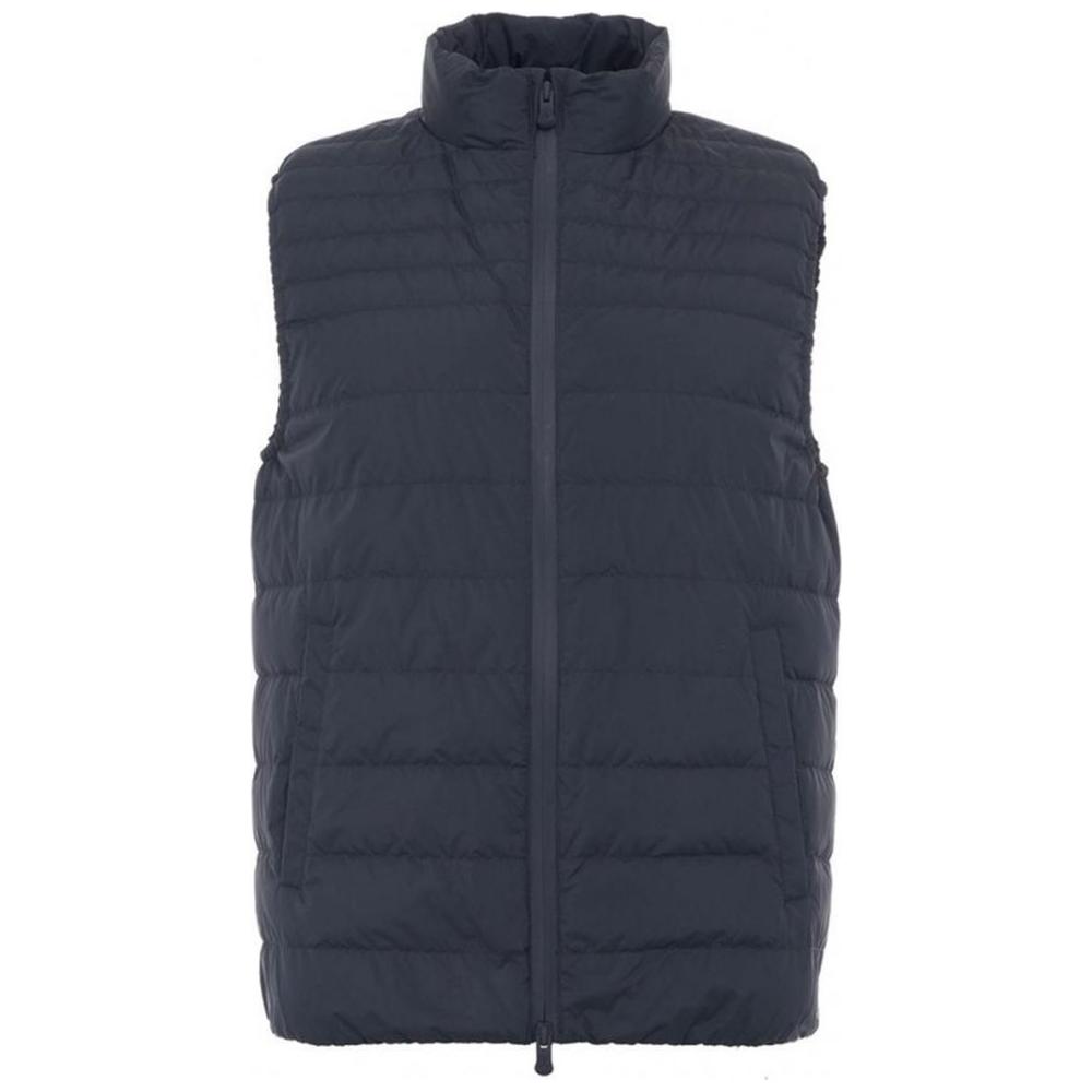 People Of Shibuya Sleek Blue Puffer Vest for a Modern Look PE-12429-IT44 | XS