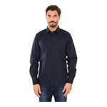 Ballantyne Blue Cotton Men's Shirt BA-12352-IT38 | XS