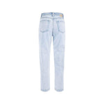 Yes Zee Blue Cotton Women High-Waisted Jean YE-12222-W26