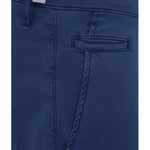 Jacob Cohen Elegant Slim Fit Chino Trousers in Blue JA-11616-W33