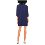 Love Moschino Blue Cotton Women Dress LO-4727-IT44|L