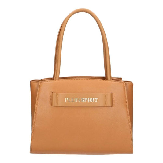 Plein Sport Brown Polyethylene Women Shoulder Bag