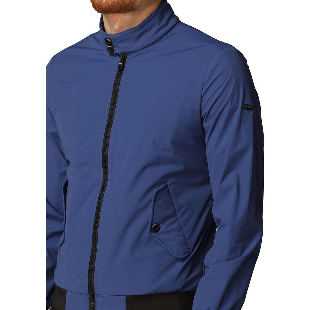 Refrigiwear Elegant Blue Bielastic Bomber Jacket RE-6031-M
