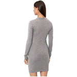 Love Moschino Brown Cotton Women Dress LO-10257-IT40|S