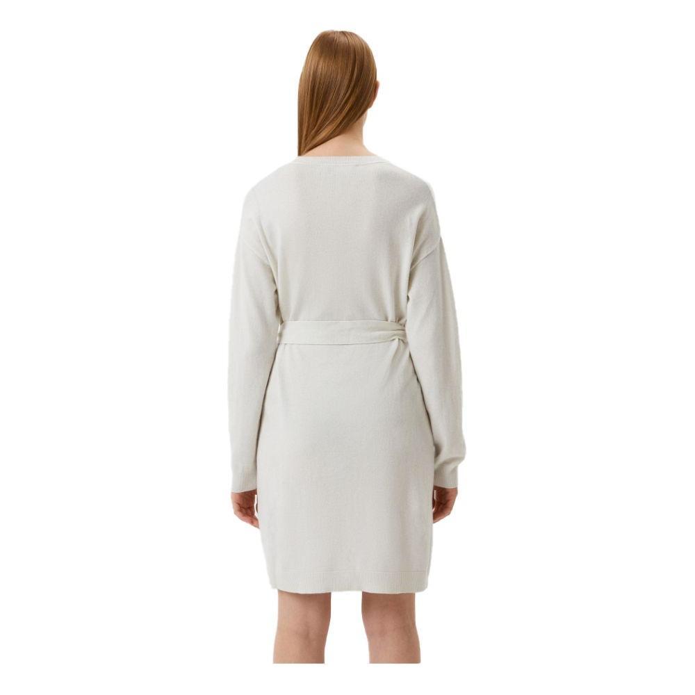 Love Moschino Elegant Embroidered Wool Blend Long Dress LO-10226-IT42|M