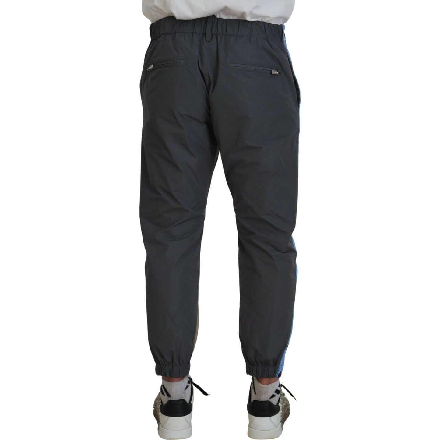 Dsquared² Cotton Brown Gray Two Tone Men Casual Pants PAN74475-48