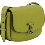Jimmy Choo Lime Yellow Leather Small Shoulder Bag 196176015228