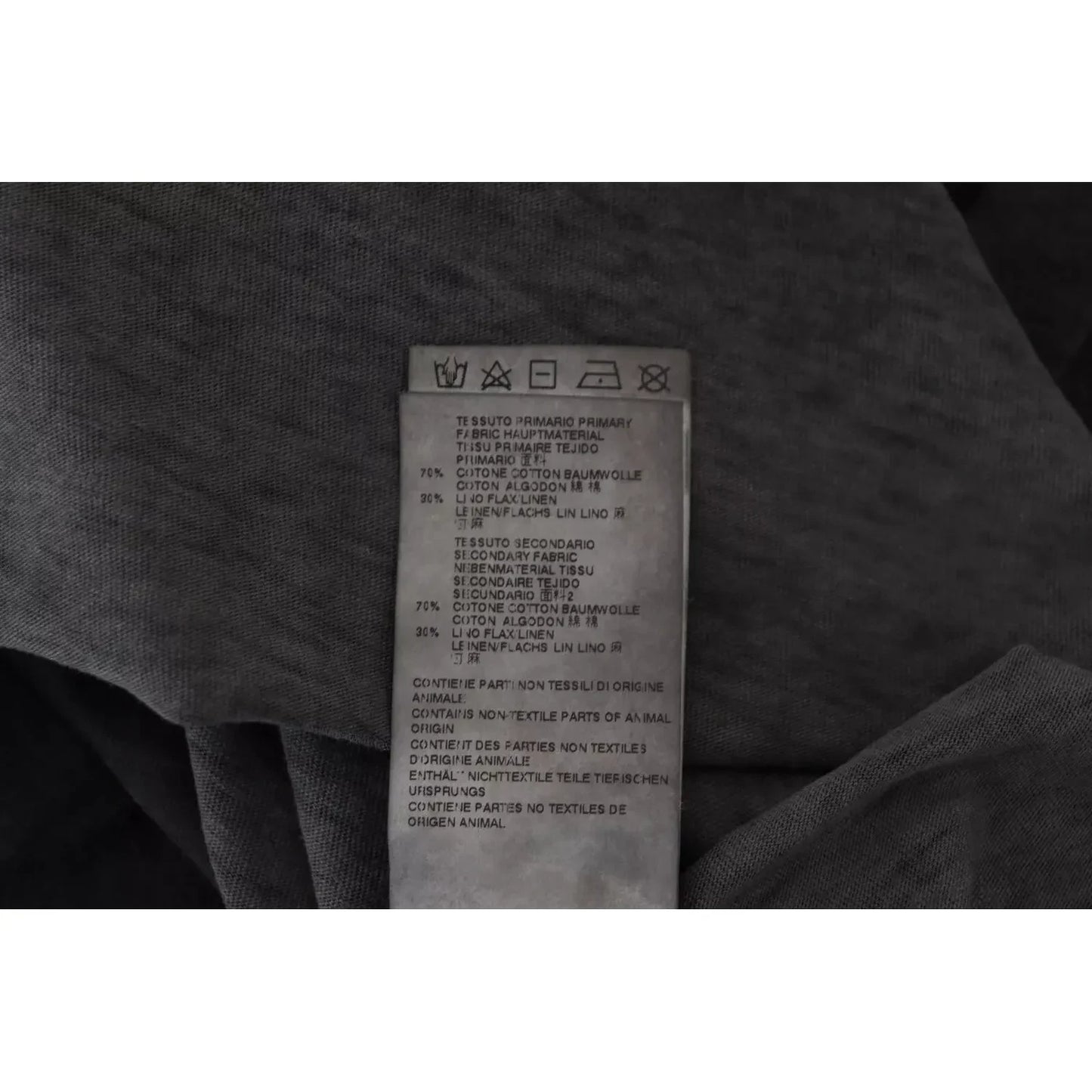 Dsquared² Black Cotton Linen Long Sleeves Pullover Sweater TSH3534-46