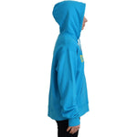 Dsquared² Blue Logo Print Cotton Hoodie Sweatshirt Sweater TSH83455-38