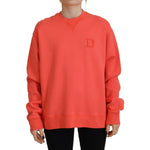 Dsquared² Pink Logo Embroidery Women Long Sleeve Sweater TSH83443-38
