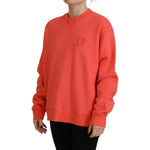 Dsquared² Pink Logo Embroidery Women Long Sleeve Sweater TSH83443-38