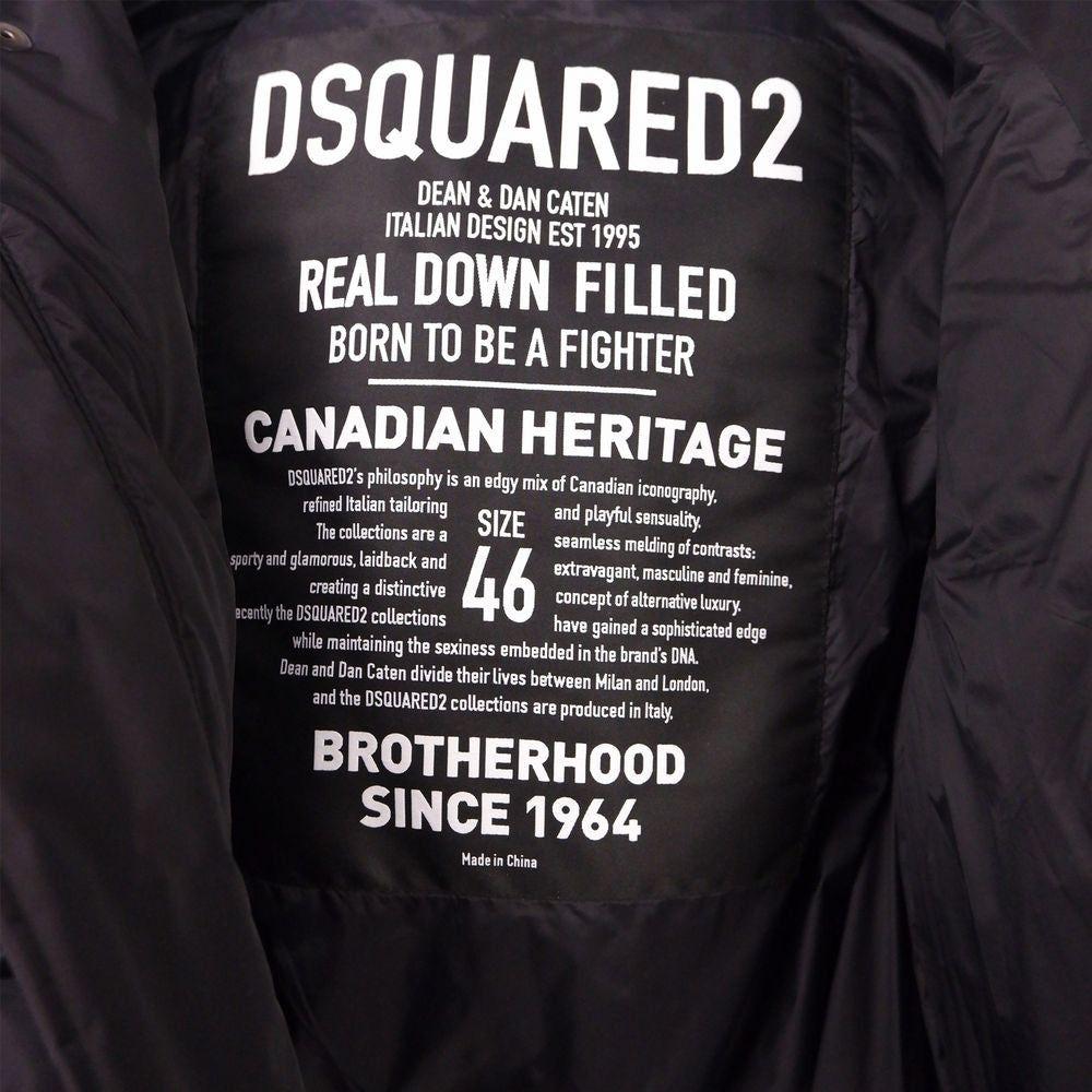 Dsquared² Black Nylon Men Jacket DS-13166-IT48 | M