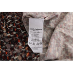Dolce & Gabbana Multicolor Print Knit Top Wool T-shirt TUI10003-3