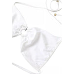 Dolce & Gabbana White Nylon Stretch Swimwear Top Bikini BIK1766-2