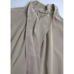 Dolce & Gabbana Gray Mock Neck Long Sleeves Top Blouse TSH83759