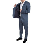 Dolce & Gabbana Blue 2 Piece Single Breasted NAPOLI Suit KOS2185-52
