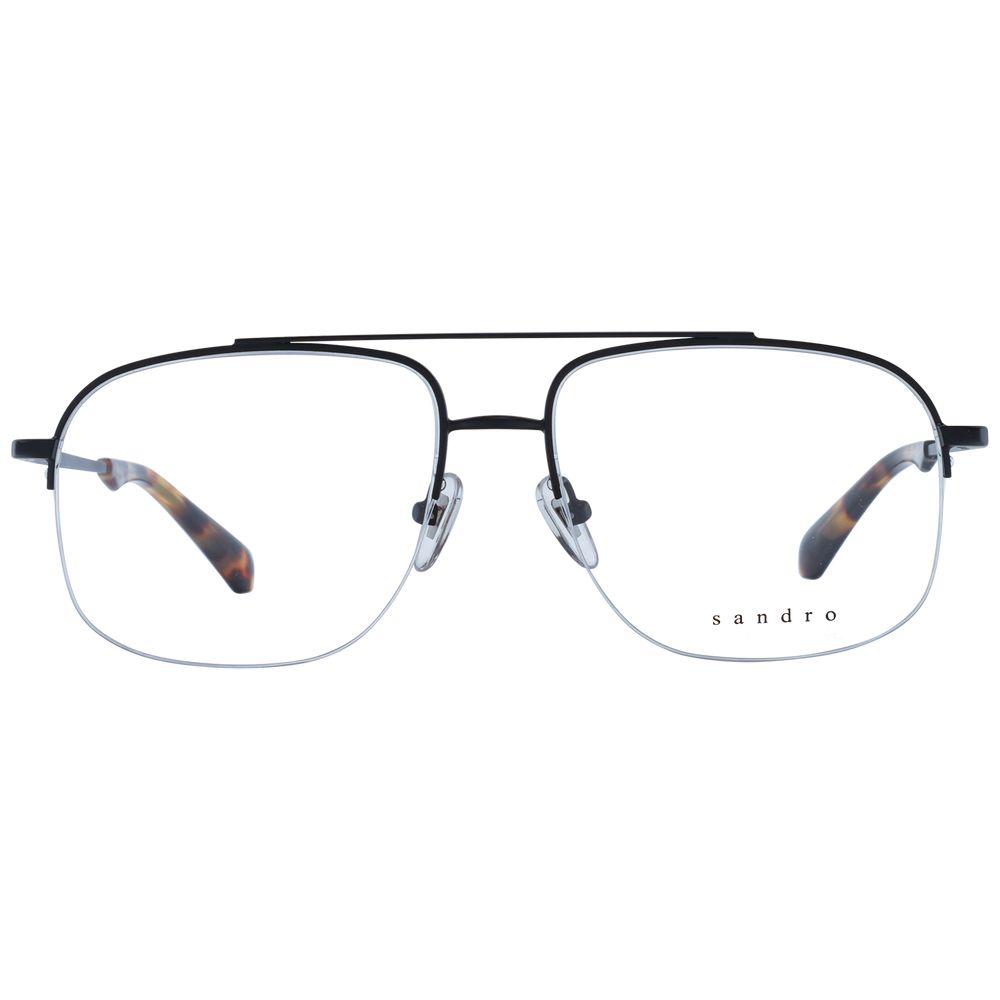 Sandro Black Men Glasses Frame