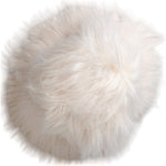 Dolce & Gabbana White Acrylic Fur Womens Bucket Hat HAT9575-58