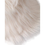 Dolce & Gabbana White Acrylic Fur Womens Bucket Hat HAT9575-58
