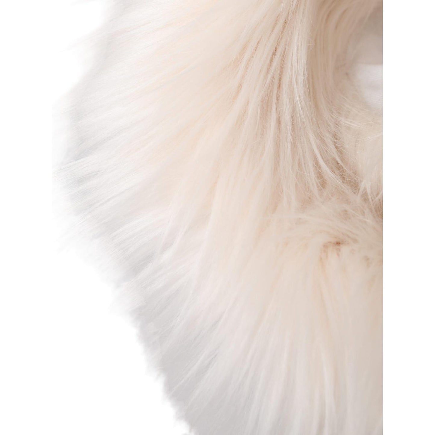 Dolce & Gabbana White Acrylic Fur Womens Bucket Hat HAT9575-58