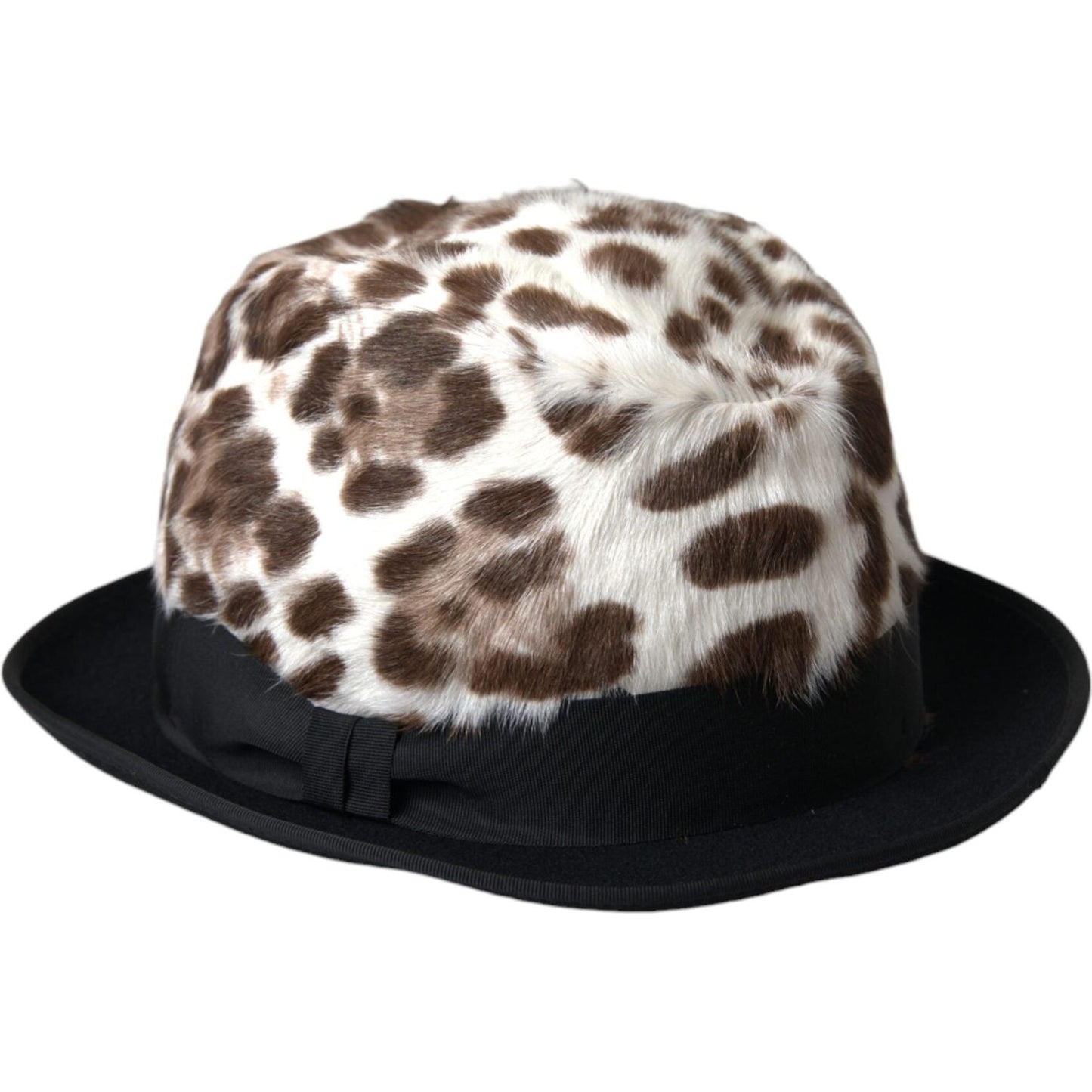 Dolce & Gabbana Multicolor Leopard Women Fedora Hat HAT9580-58