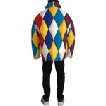 Dolce & Gabbana Multicolor Windbreaker Puffer Jacket Men JKT3827-52