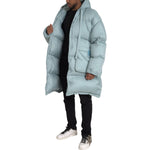 Dolce & Gabbana Light Blue Quilted Hooded Puffer Jacket Men JKT3835-50