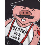 Dolce & Gabbana Black Cotton 2019 Year of the Pig T-shirt TSH86275-52