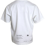 Dolce & Gabbana White Red Lips Print Cotton Men T-shirt TSH86289-50