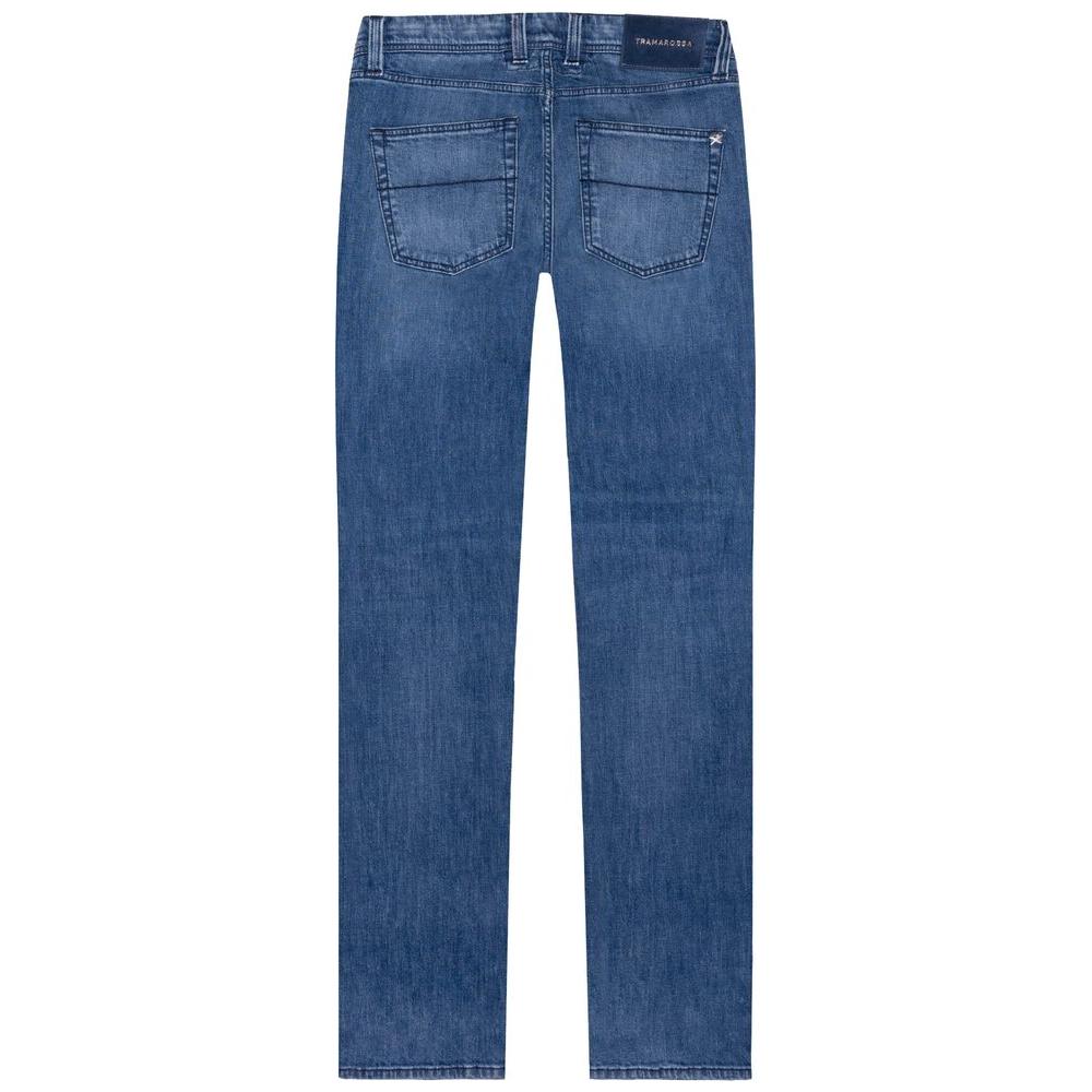 Tramarossa Blue Cotton Men's Jean TR-13005-W30