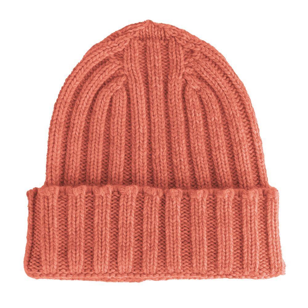Made in Italy Pink Cashmere Hats & Cap CA-11812
