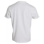 Dolce & Gabbana White Logo Embossed Cotton Crewneck T-shirt TSH84885-52