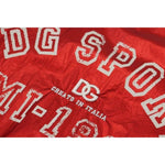 Dolce & Gabbana Red Nylon Logo Print Sleeveless Jersey Top TSH83754-40