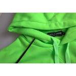 Dolce & Gabbana Neon Green Logo Pullover Hooded Sweatshirt Sweater TSH851962-46