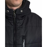 Dolce & Gabbana Black Nylon Hooded Parka Coat Winter Jacket JKT4002-56