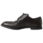 Dolce & Gabbana Green Leather Mens Formal Dress Shoes MV5131-39