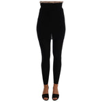 Dolce & Gabbana Black Cashmere Silk Stretch Tights Stockings SCS209-5