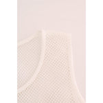 Dolce & Gabbana White Net Tank Transparent Top TSH1402#2-3