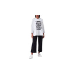 Love Moschino Gray Cotton Women Sweater LO-10218-S