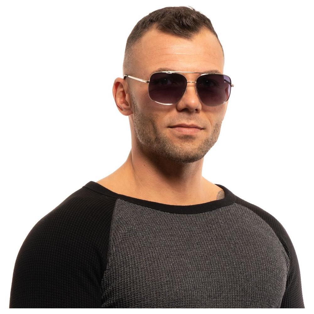 Guess Silver Men Sunglasses GU-1020517