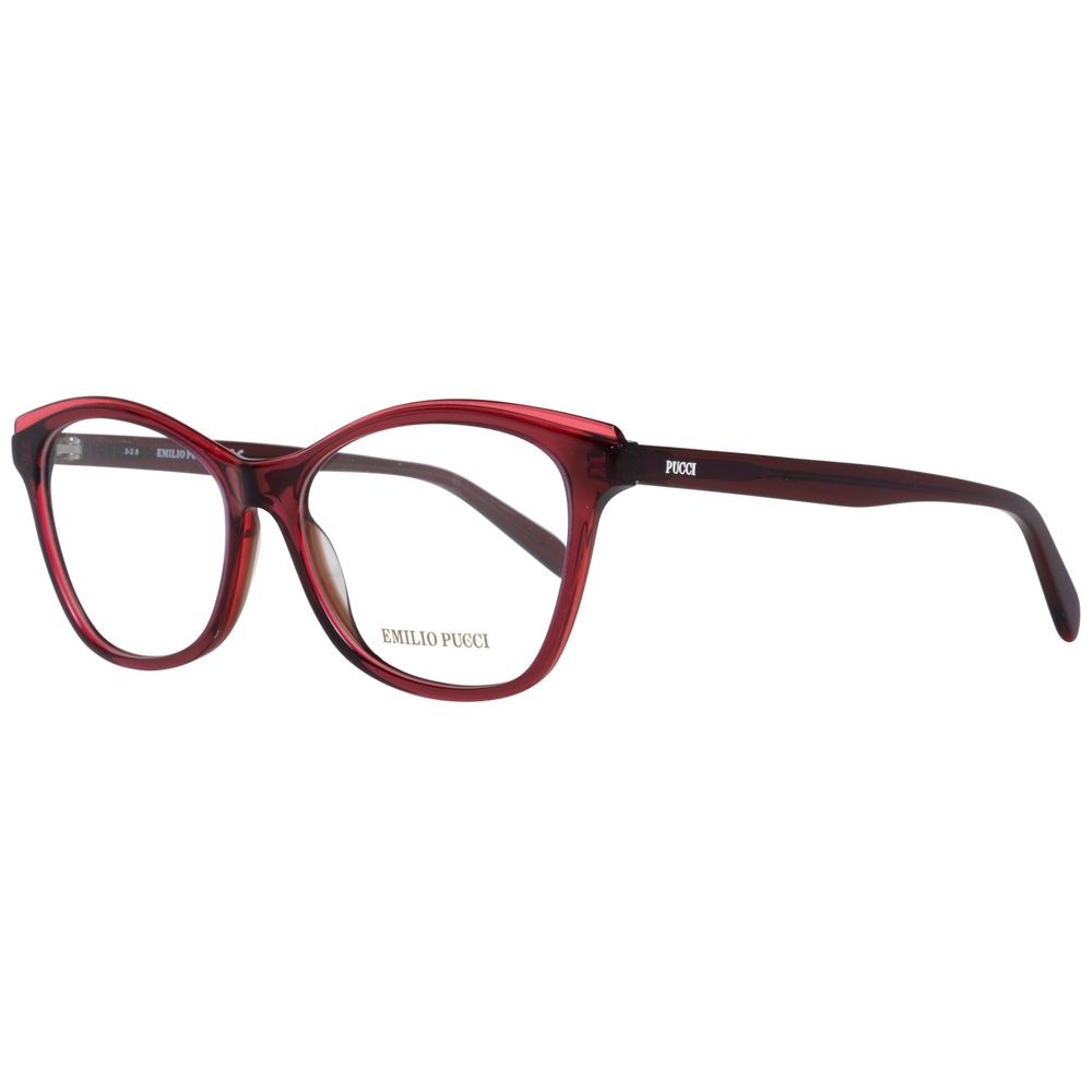 Emilio Pucci Red Plastic Glasses (Frames)