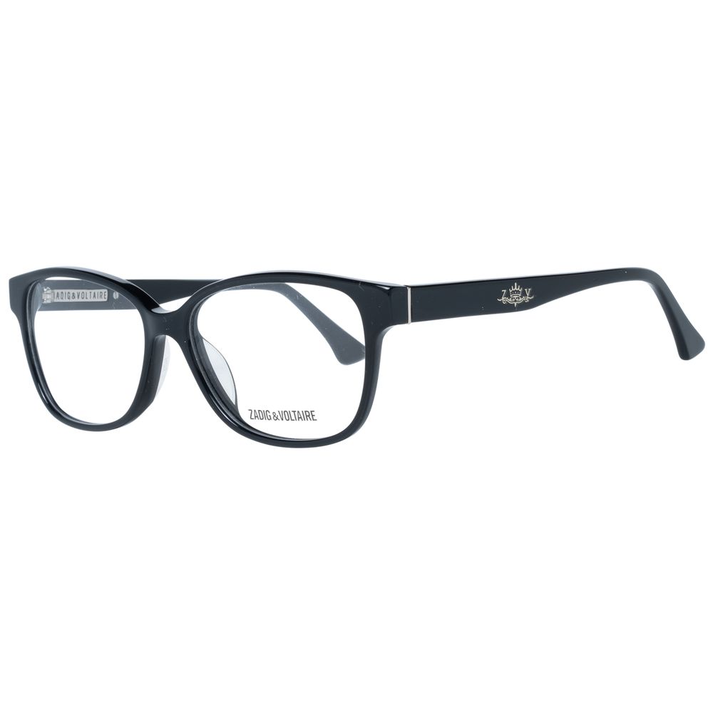 Zadig & Voltaire Black Unisex Optical Frames ZA-1031387