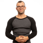 Zadig & Voltaire Black Unisex Optical Frames ZA-1031387